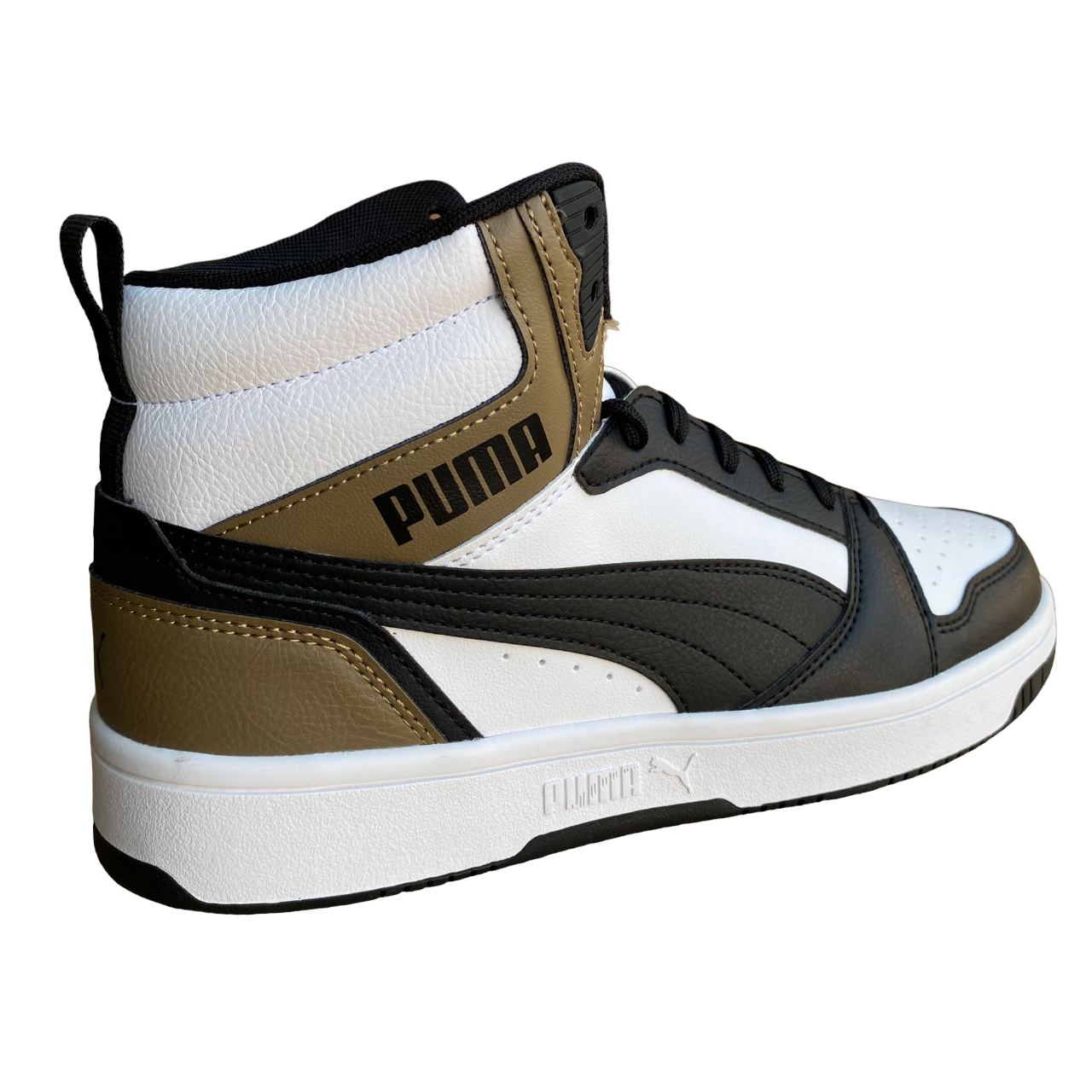Puma Scarpa men's sneakers Rebound v6 392326-09 white-black-chocolate