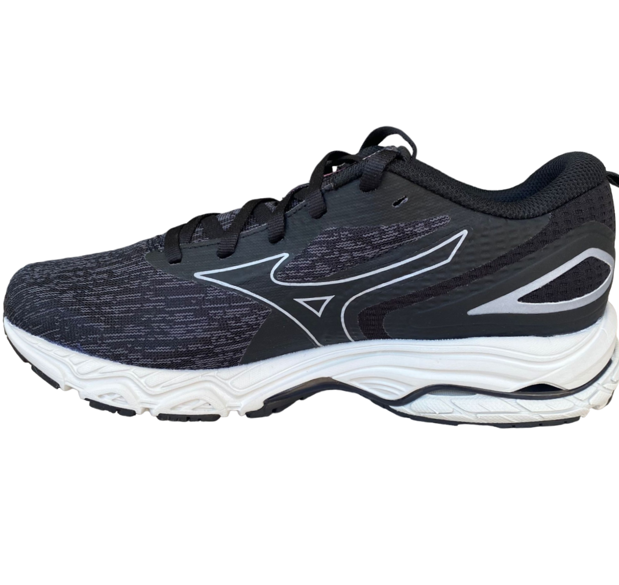 Mizuno women's running shoe Wave Prodigy 5 J1GD231022 black-pearl blue