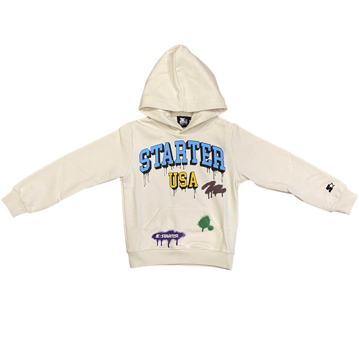 Starter Felpa con cappuccio da ragazzo 1117 UB ST crema