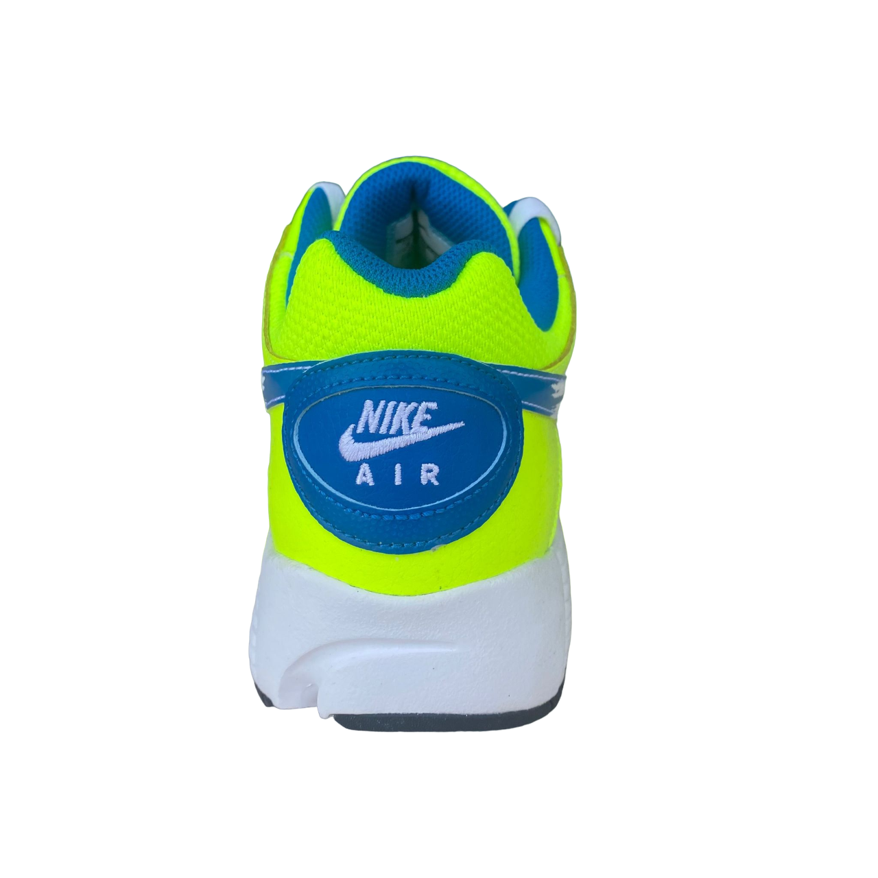 Nike men's sneakers Air Max Go Strong Essential 631718 700 fluorescent yellow-white-light blue
