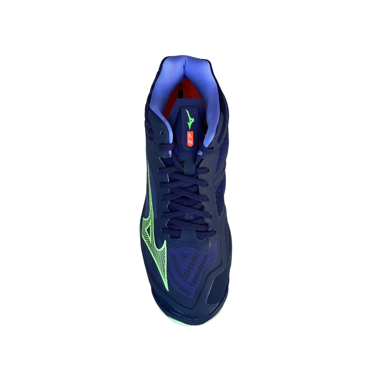 Mizuno Wave Lightning Z7 blue-green men's high volleyball shoe