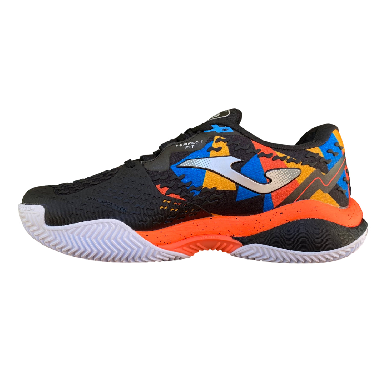 Joma Scarpe Padel Uomo Smash 25 TSMAW2531C Nero - laterale