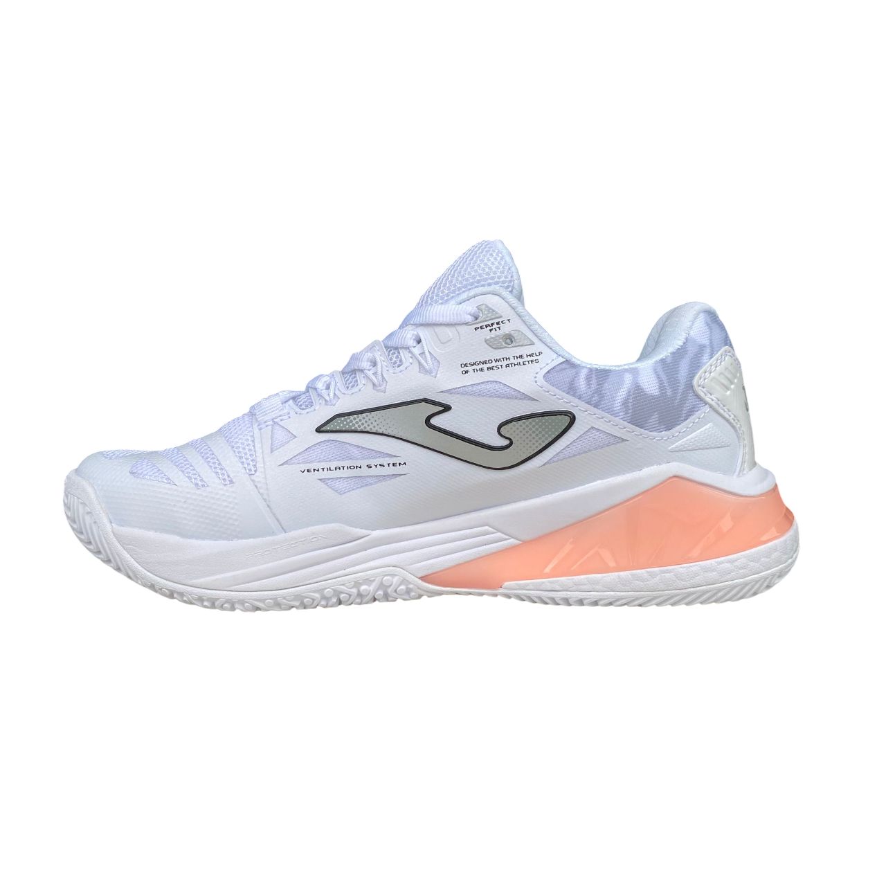 Joma scarpa da padel da donna Spin Lady 2502 bianco