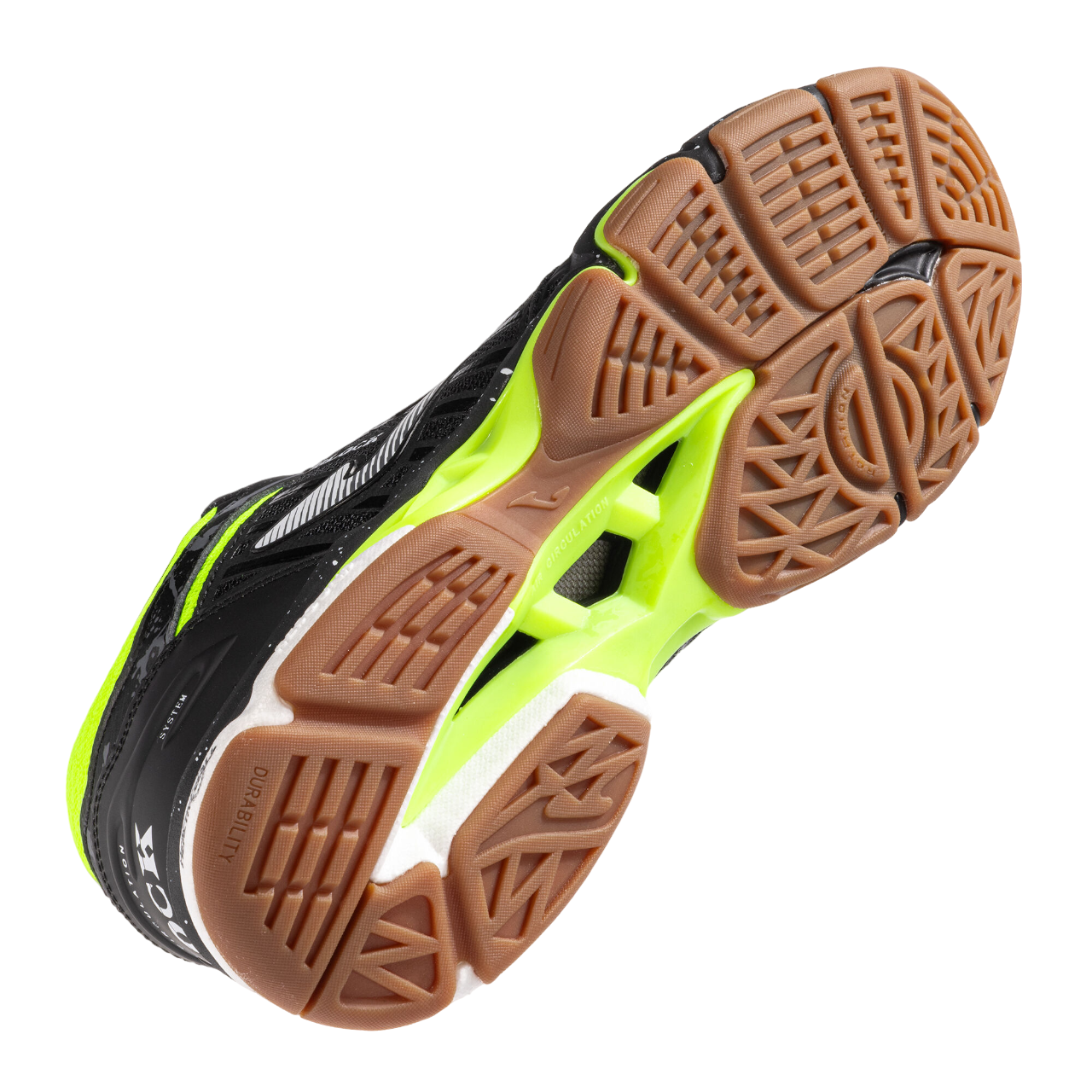 Joma scarpa da pallavolo da uomo Blok 2401 nero-giallo