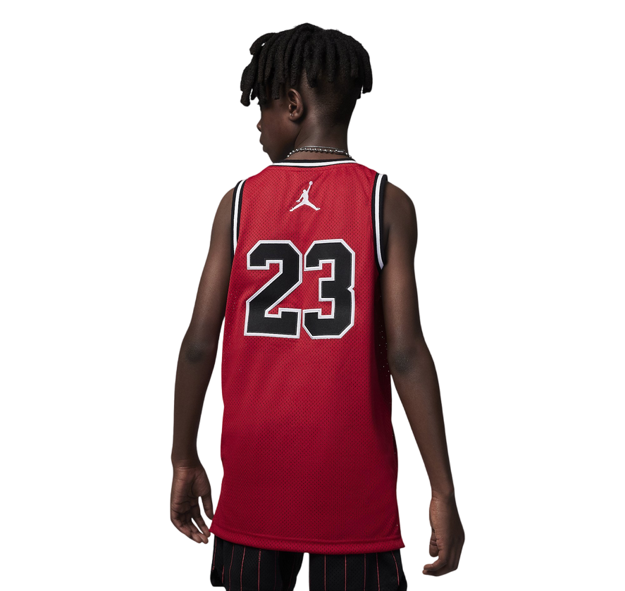 Jordan boys' jersey tank top 95A773-R78 red