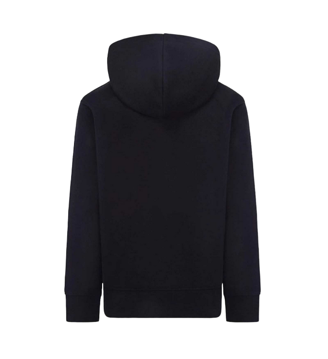 Jordan felpa da ragazzi con cerniera e cappuccio Essentials 95C573-023 nero