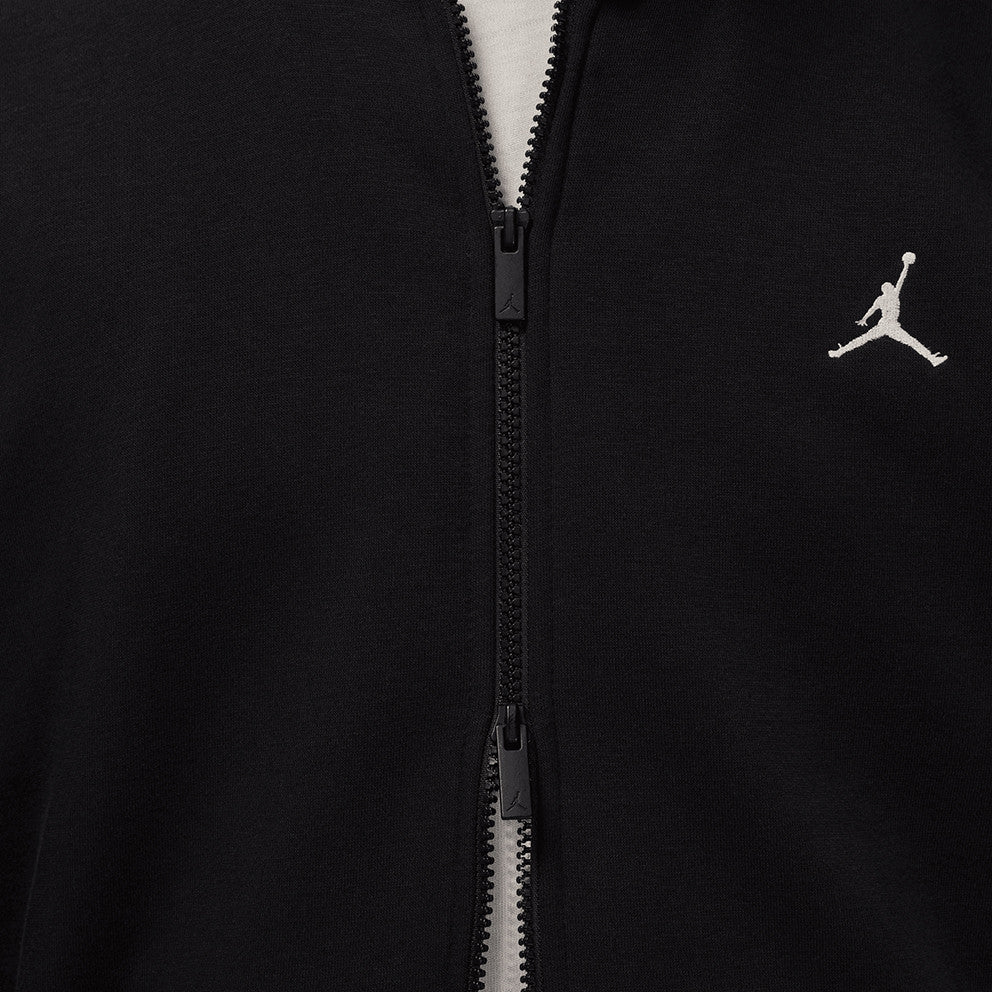 Jordan felpa con cappuccio e cerniera intera Brooklyn Fleece FV7289-010 nero