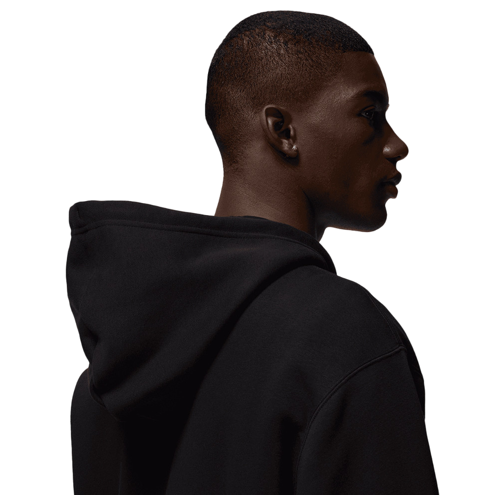 Jordan felpa con cappuccio e cerniera intera Brooklyn Fleece FV7289-010 nero
