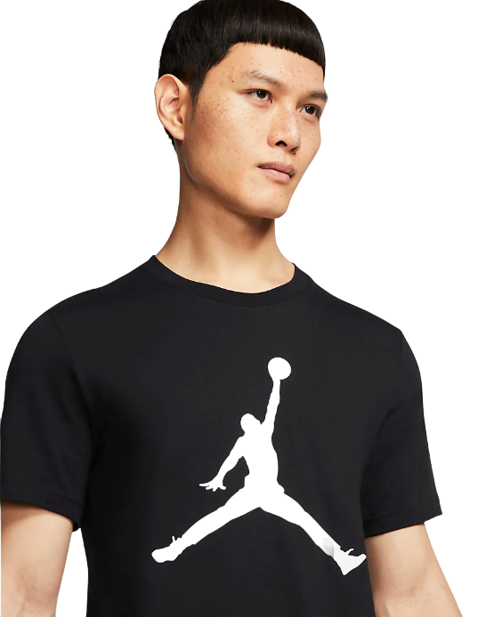 Jordan men's short sleeve t-shirt Jumpman CJ0921 011 black white