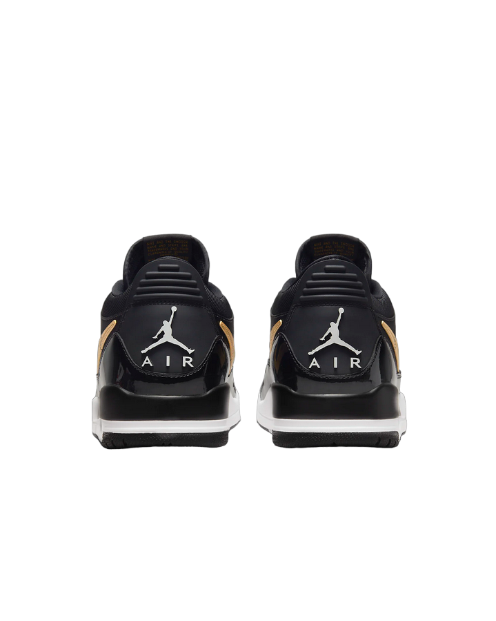 Jordan men's sneakers shoe Air Jordan Legacy 312 Low black gold white