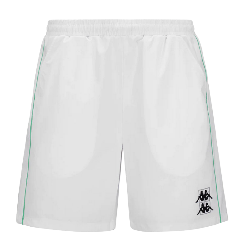 Kappa pantaloncino sportivo da uomo Kombat Padel Fivio 331K48W A0Q bianco verde