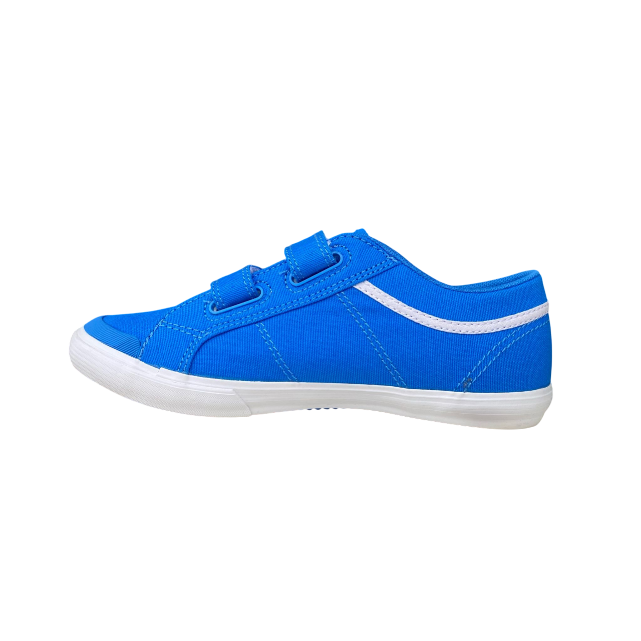 Le Coq Sportif scarpa da bambino in tela con lo strappo Saint Gaetan 1710122 azzurro