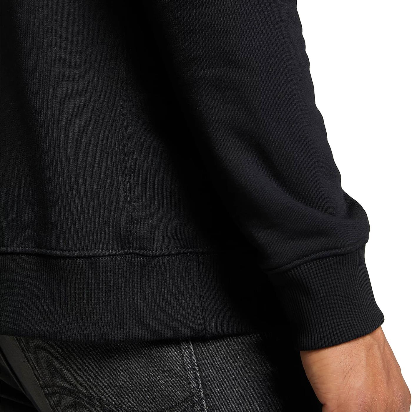Lee Men's Crewneck Sweatshirt Plain Crew Sweatshrt L81ITJ01 black