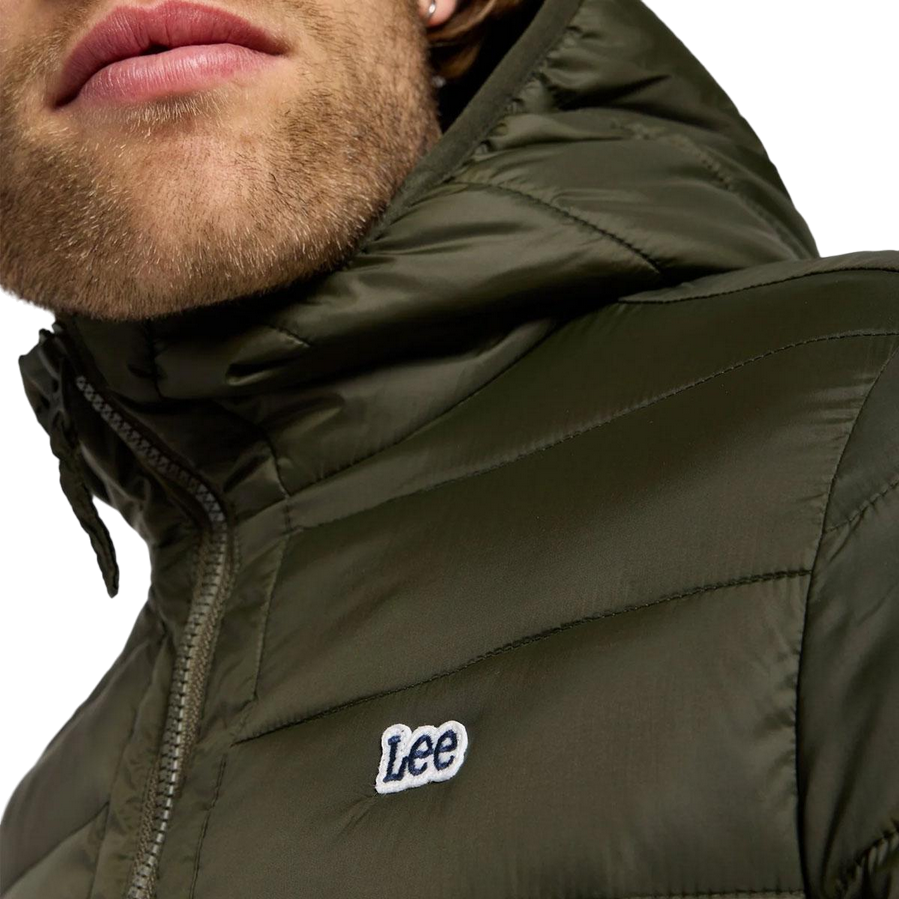 Lee giubbotto leggero Puffer 112355677 verde oliva