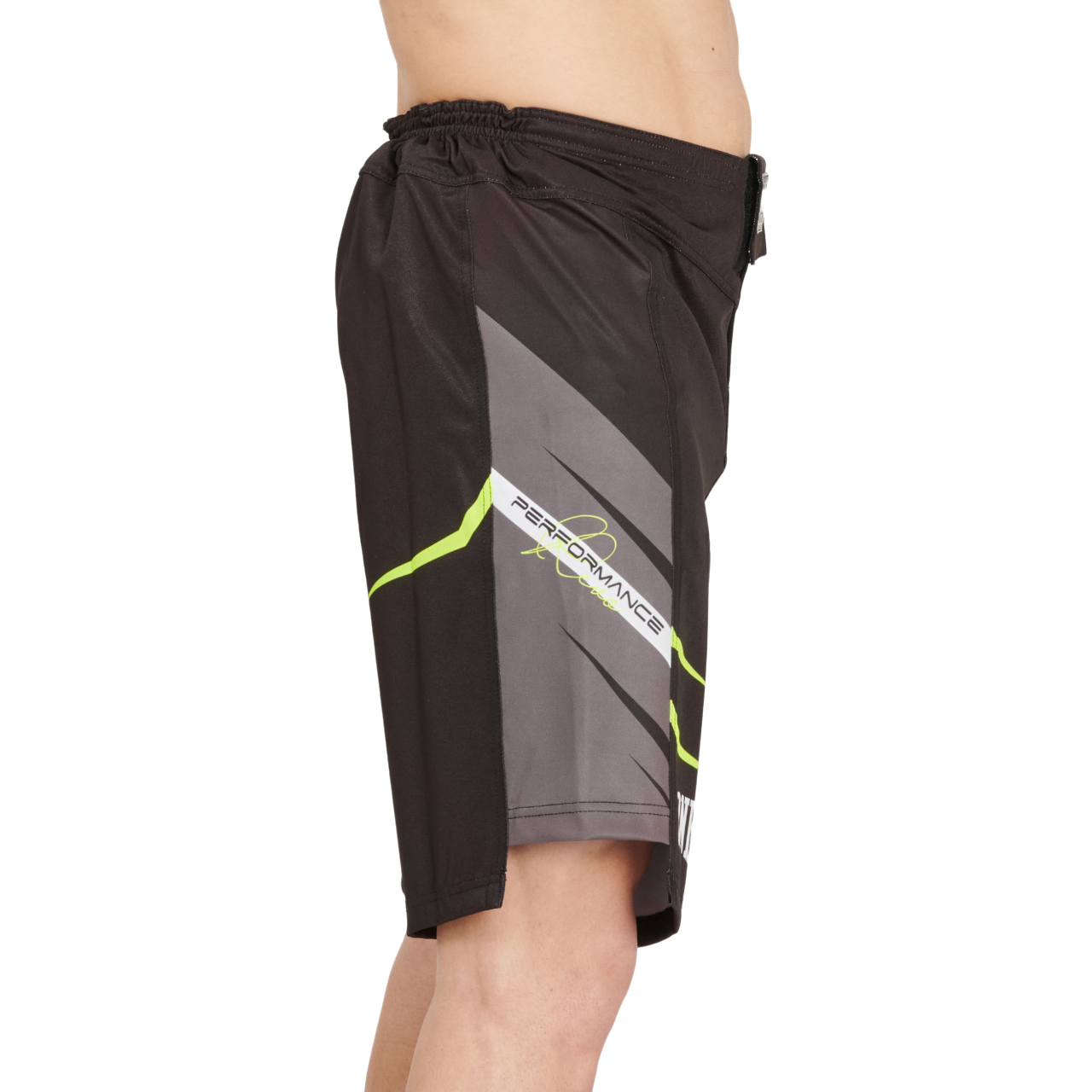 Leone Pantaloncino da MMA Revo AB957F nero-fluo