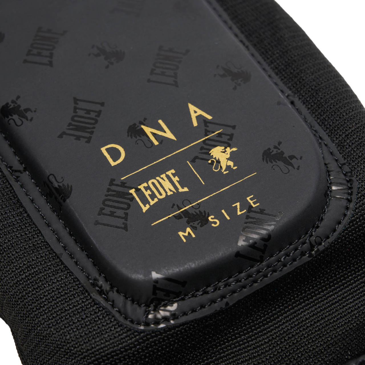 Leone DNA PT123 martial arts shin guards black