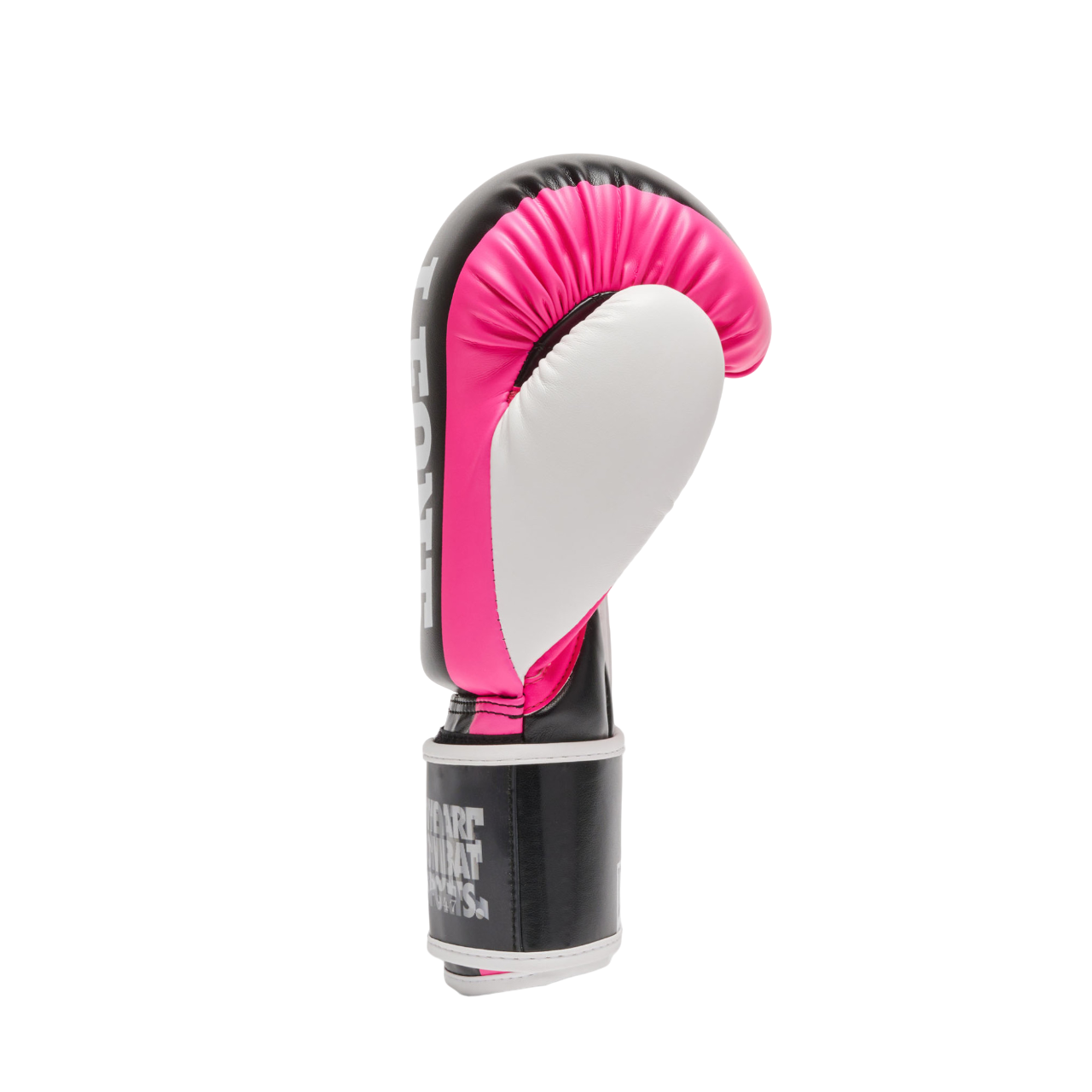 Leone women's boxing glove with WACS logo GN333 fuchsia