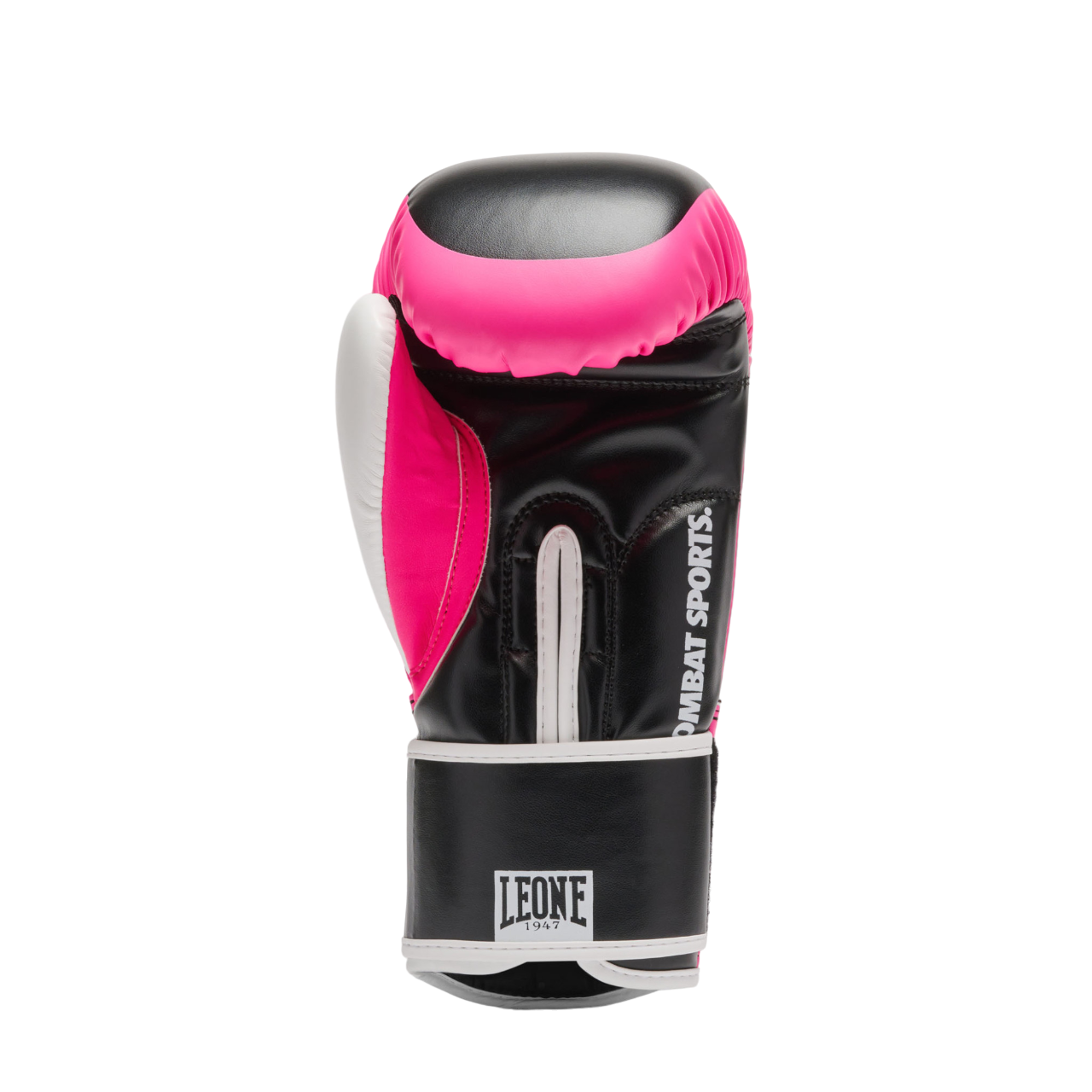 Leone women's boxing glove with WACS logo GN333 fuchsia