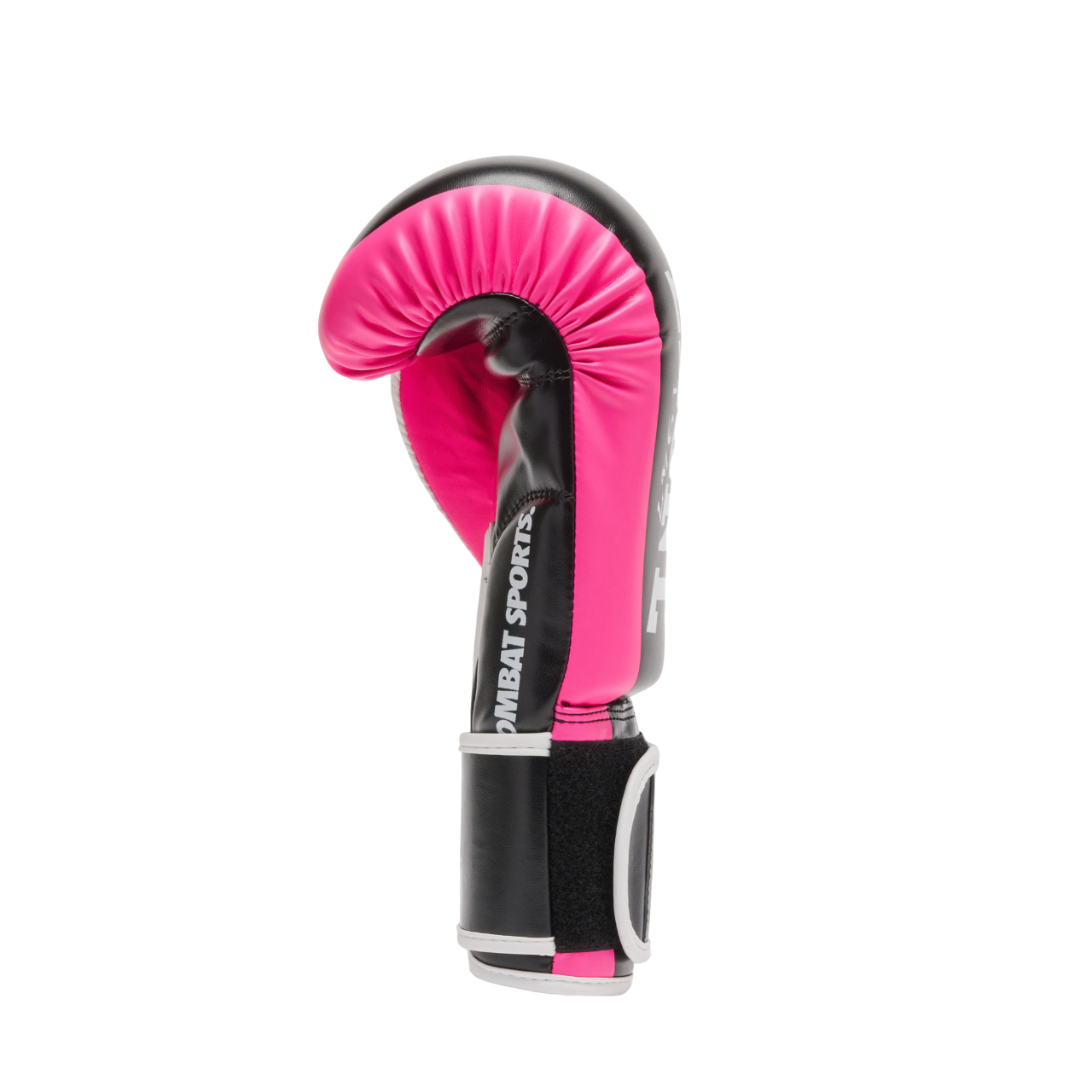 Leone women's boxing glove with WACS logo GN333 fuchsia