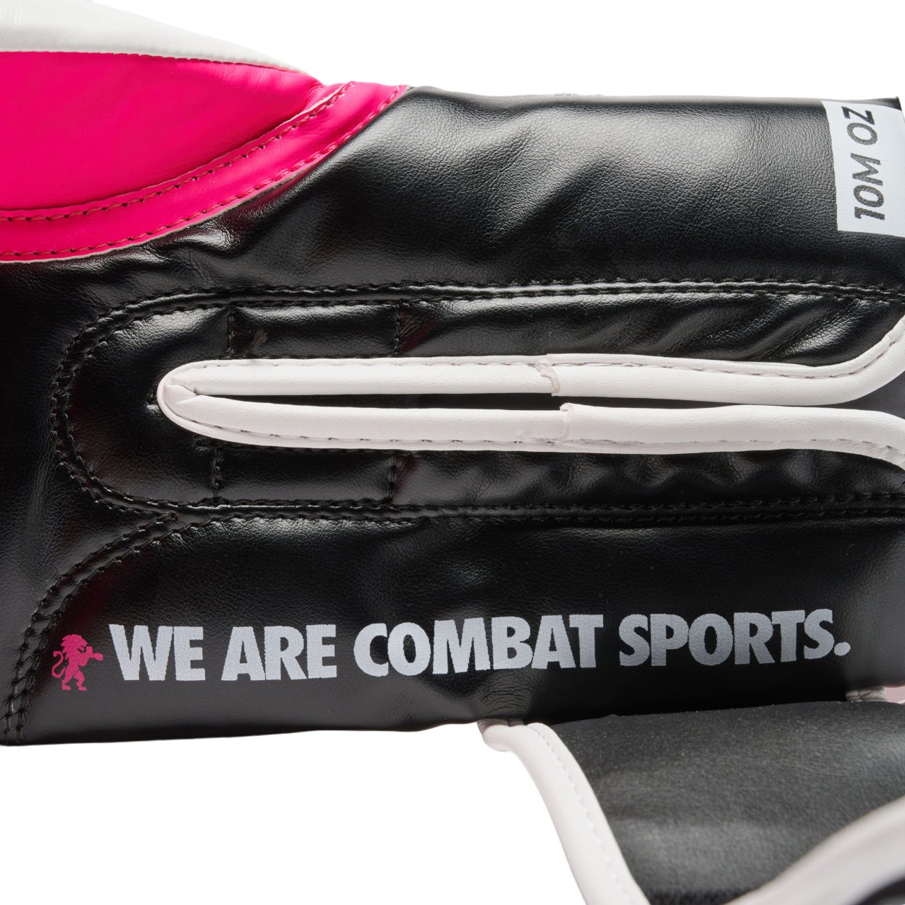 Leone women's boxing glove with WACS logo GN333 fuchsia
