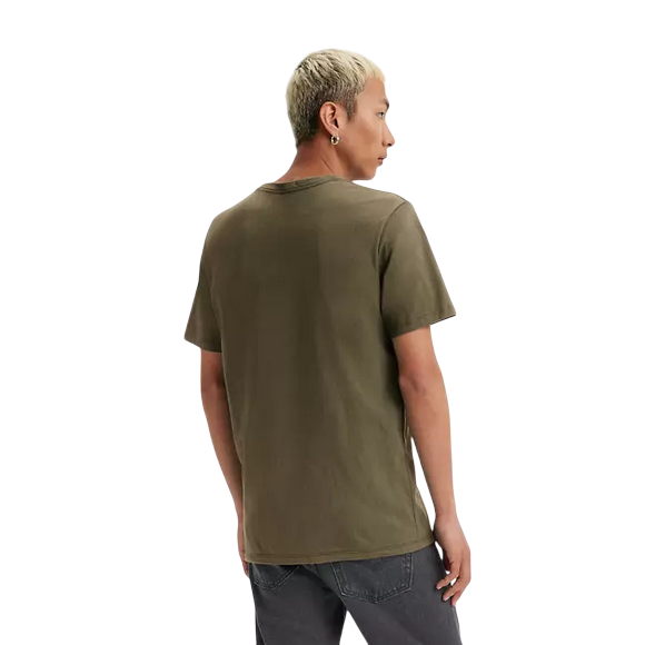 Levi's maglietta manica corta da uomo Housemark Original Little Logo 566050021 verde