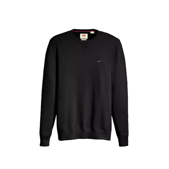 Levi's maglia girocollo da uomo Lightweight Housemark A72070001 nero