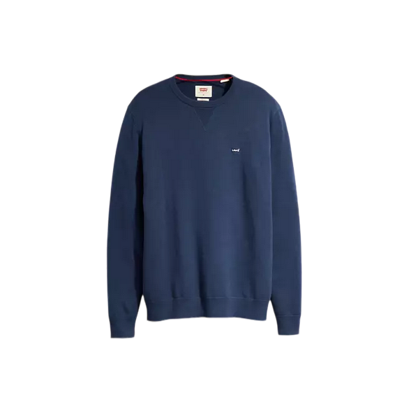 Levi's maglia girocollo da uomo Lightweight Housemark A72070002 blu