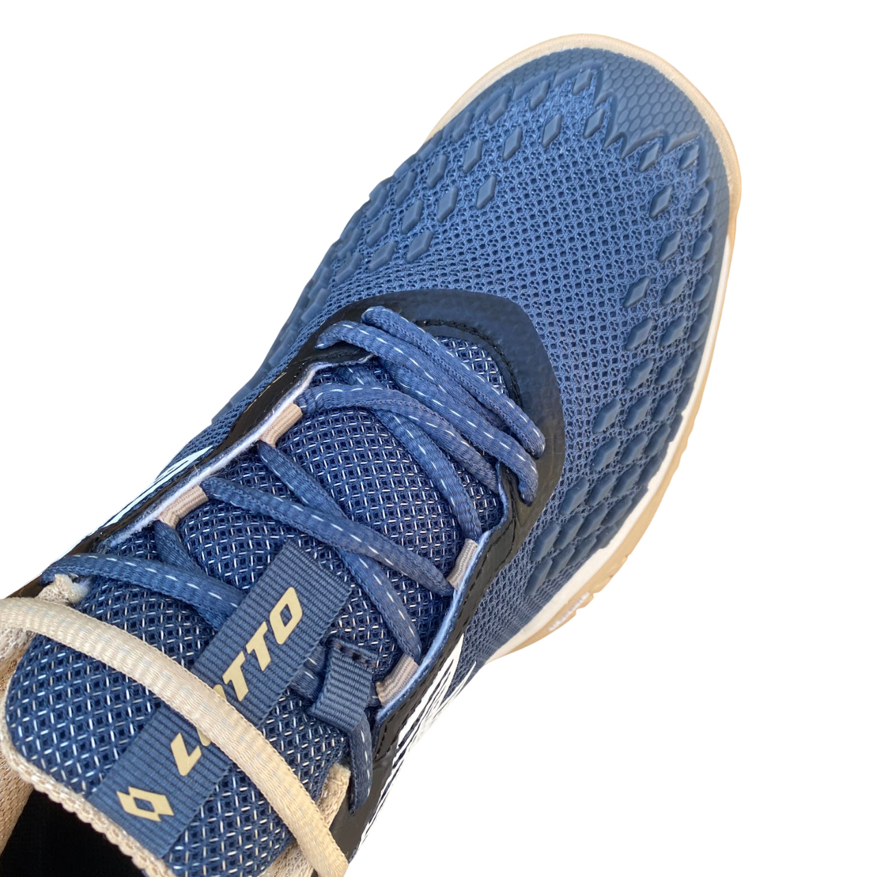 Lotto - Scarpe da Tennis Uomo Raptor 100 Blu 222167-DM2 per Campi Veloci - tomaia