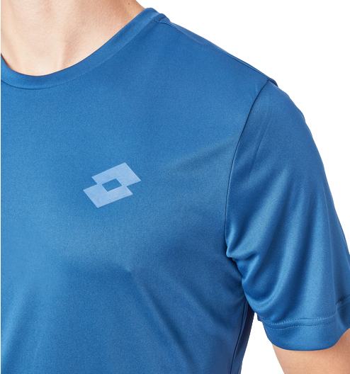 Lotto maglietta manica corta da uomo MSC 218935 9XX blu chiaro