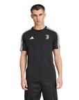 Maglia calcio Adidas Juventus DNA IY4120 nera da uomo, abbigliamento sportivo ufficiale premium, frontale