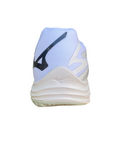 Scarpe da pallavolo Mizuno Lightning Star Z7 modello V1GD230316 colore bianco per junior, 7ª generazione specializzata per giovani pallavolisti, vista tallone