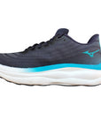 Mizuno Scarpa Running Uomo Wave Sky 9 Blu J1GC250201 - Vista Laterale Interna