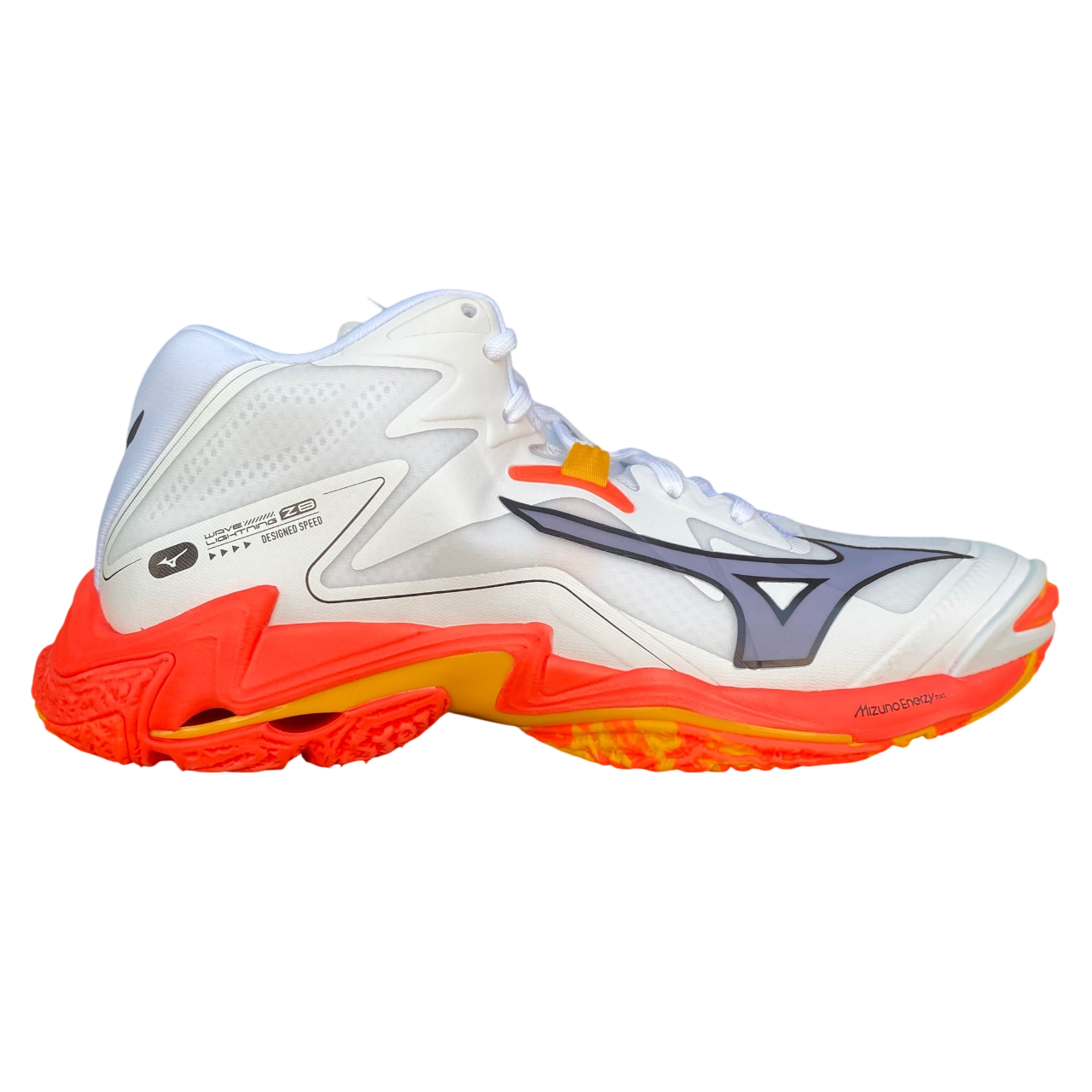 Mizuno Wave Lightning Z8 Mid Scarpe Pallavolo Uomo Bianco V1GA240598 - vista esterna