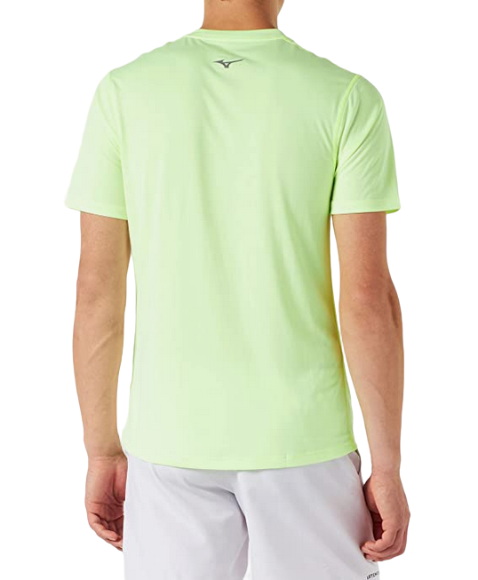 Mizuno men's short sleeve sports t-shirt Core J2GA2057 37 lemon green