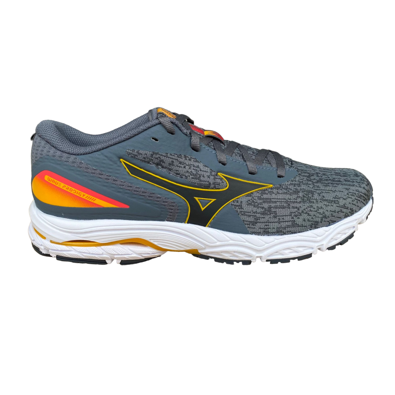Mizuno scarpa da corsa da uomo Wave Prodigy 5 J1GC231053 grigio arancio