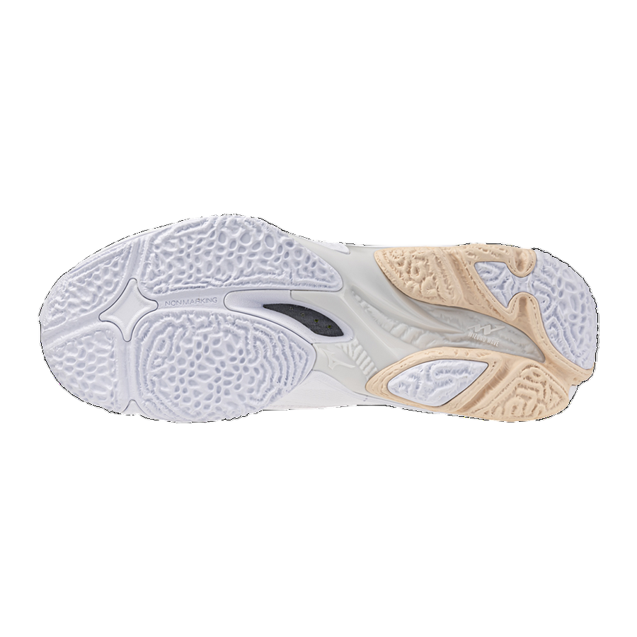 Mizuno scarpa da pallavolo Wave Lightning Z8 Mid V1GC240525 bianco rosa