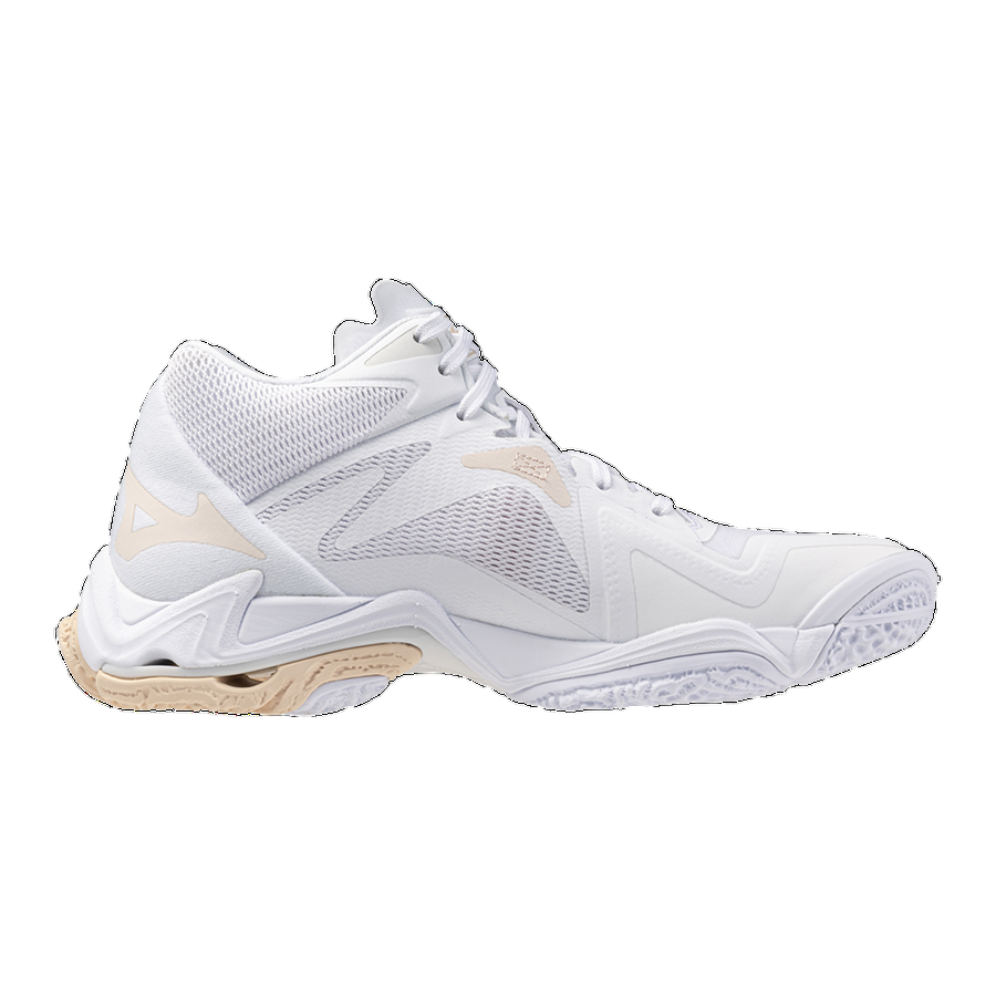 Mizuno scarpa da pallavolo Wave Lightning Z8 Mid V1GC240525 bianco rosa