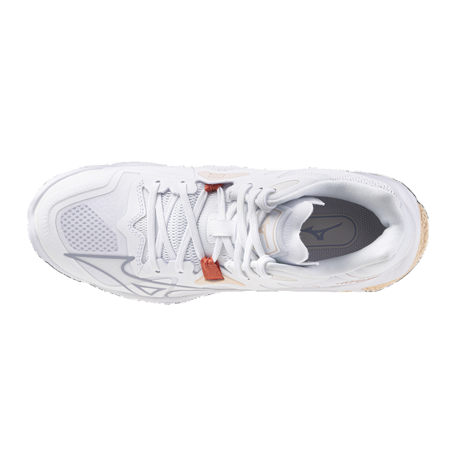 Mizuno scarpa da pallavolo Wave Lightning Z8 Mid V1GC240525 bianco rosa