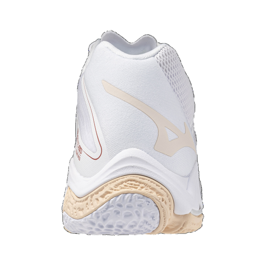 Mizuno scarpa da pallavolo Wave Lightning Z8 Mid V1GC240525 bianco rosa