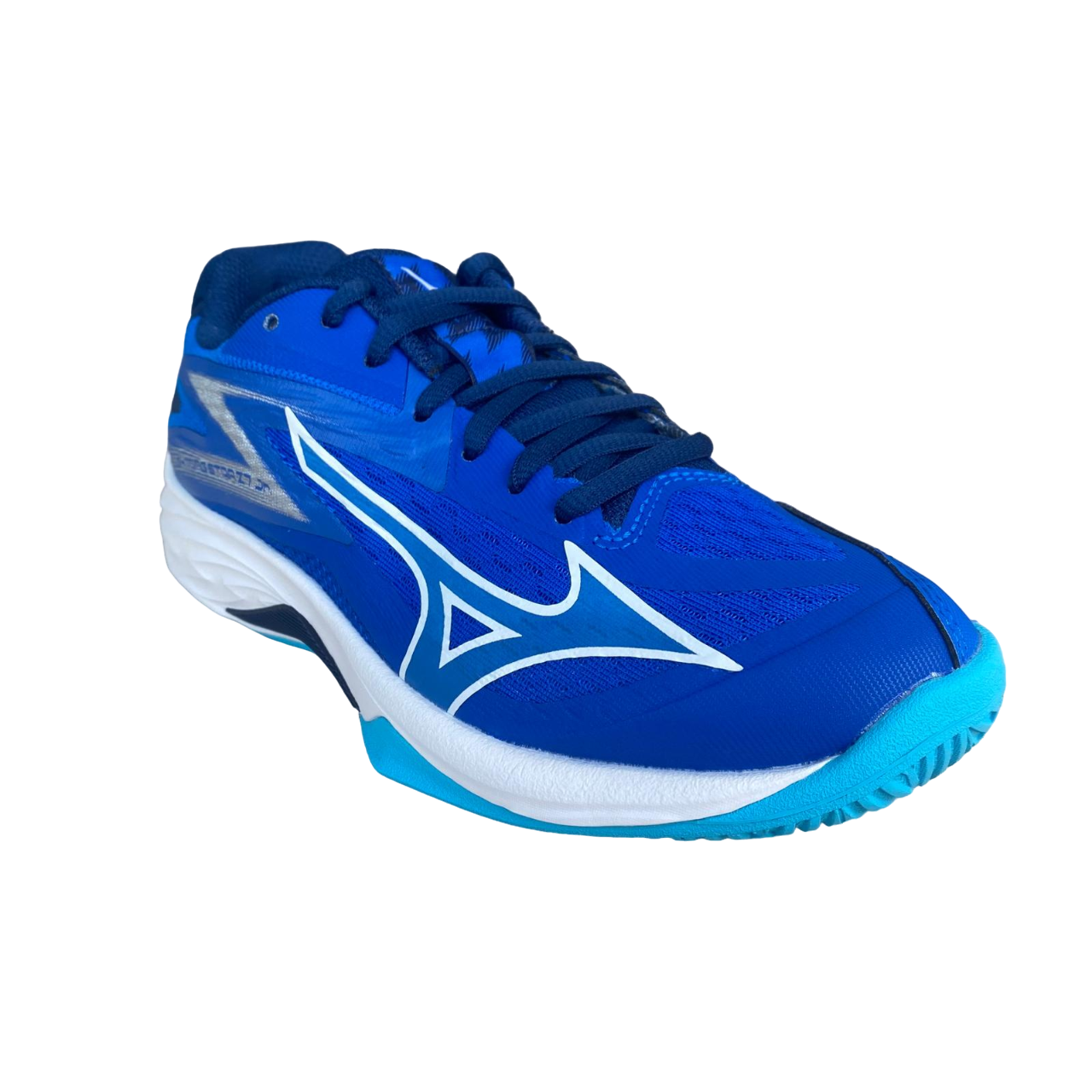 Mizuno scarpa da pallavolo da ragazzi Lightning Star Z7 V1GD230301 blu-bianco