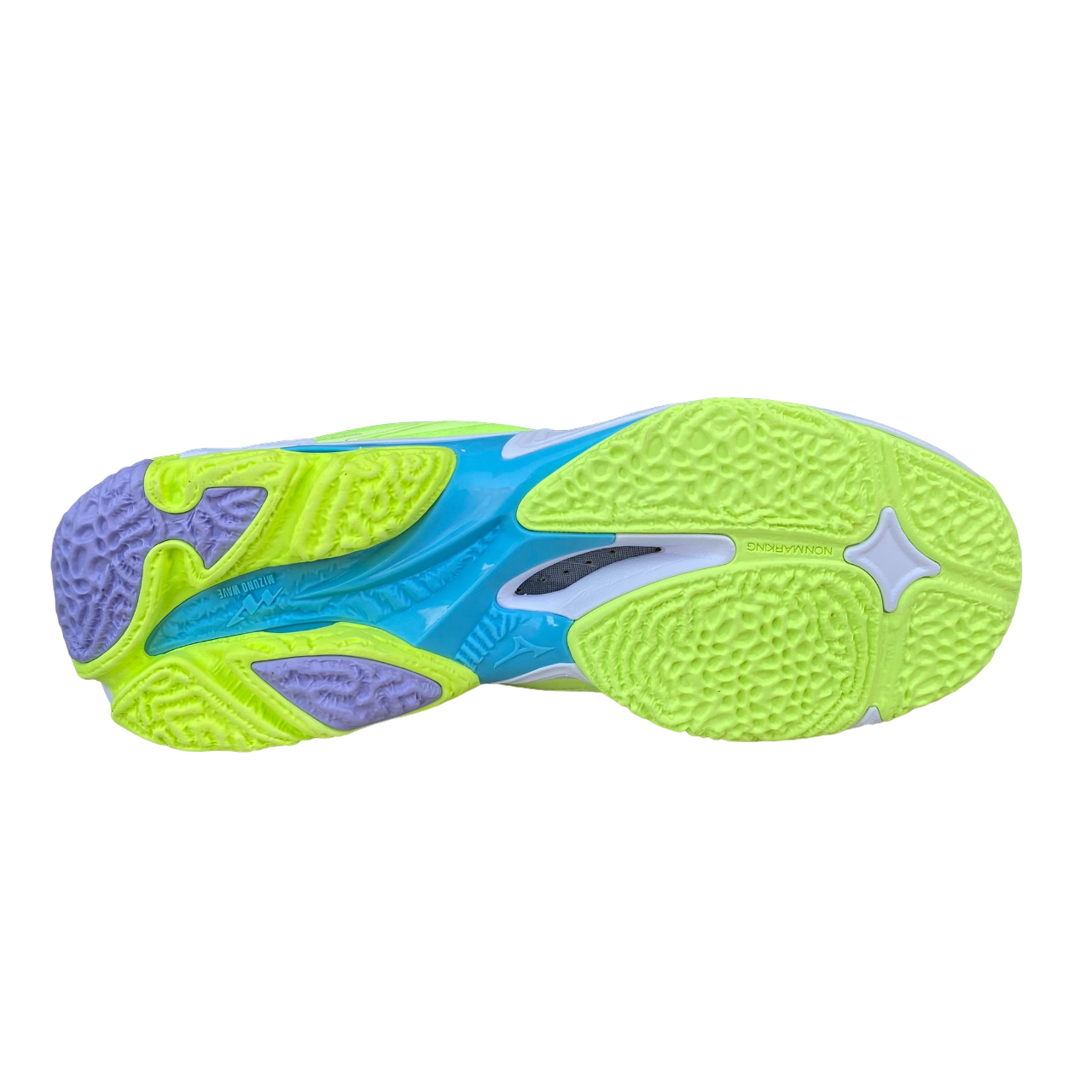 Mizuno scarpa da uomo da pallavolo Wave Lightning Z8 Mid V1GA240511 lime-nero