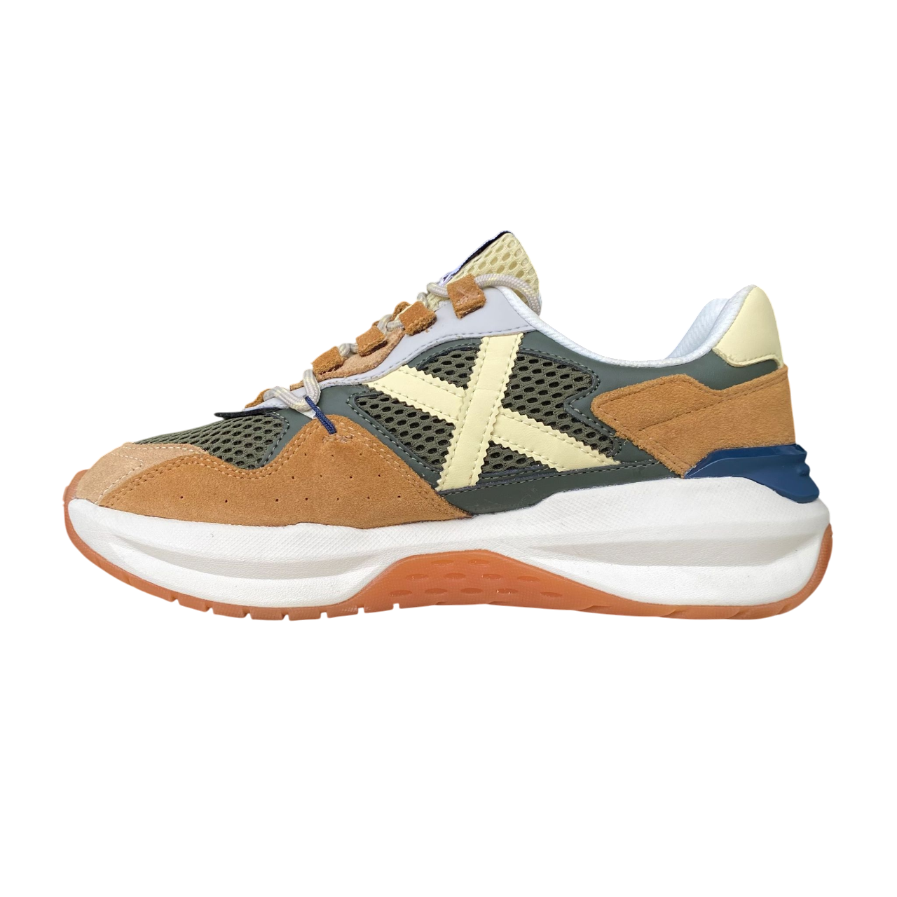 Munich scarpa sneakers da uomo Nexa 8097006 verde-daino