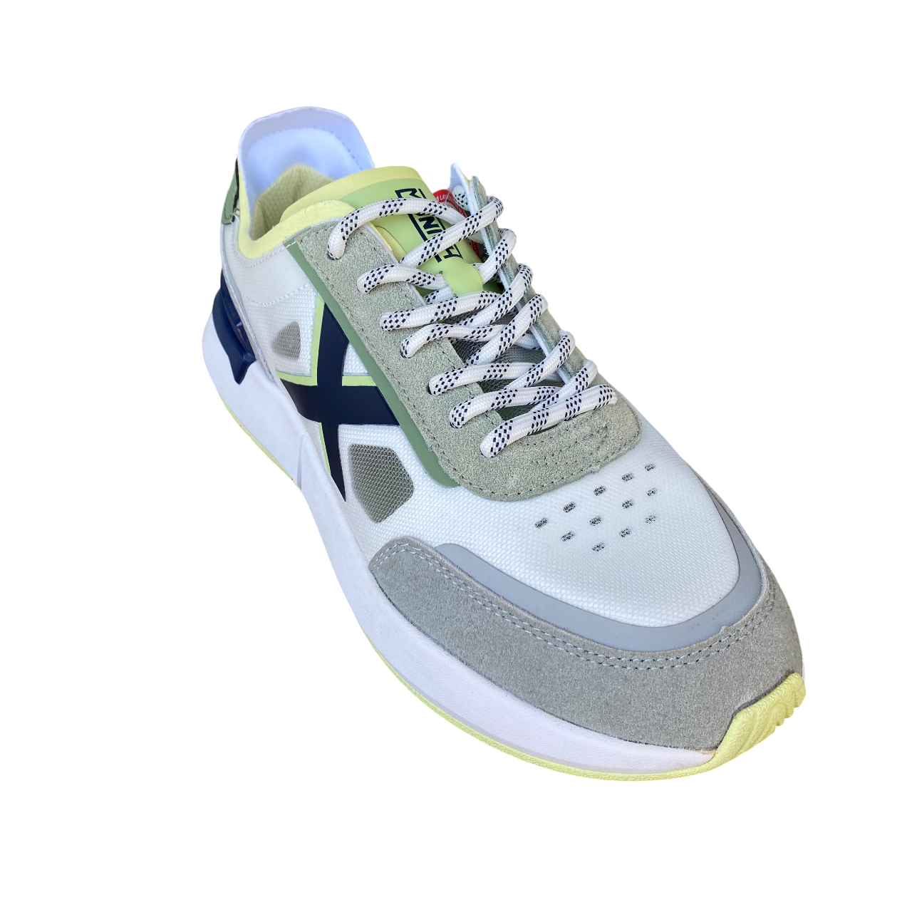 Munich scarpa sneakers da uomo Versus LS 4173 104 bianco-verde-blu