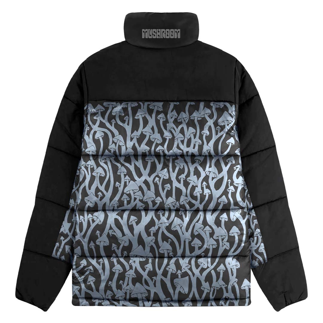 Mushroom Piumino da adulto 23FWMU43003 nero-grigio