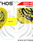 Racchetta da padel Mythos BEHEMOTH con telaio in carbonio e rivestimento fibra di vetro per giocatori professionali scheda tecnica