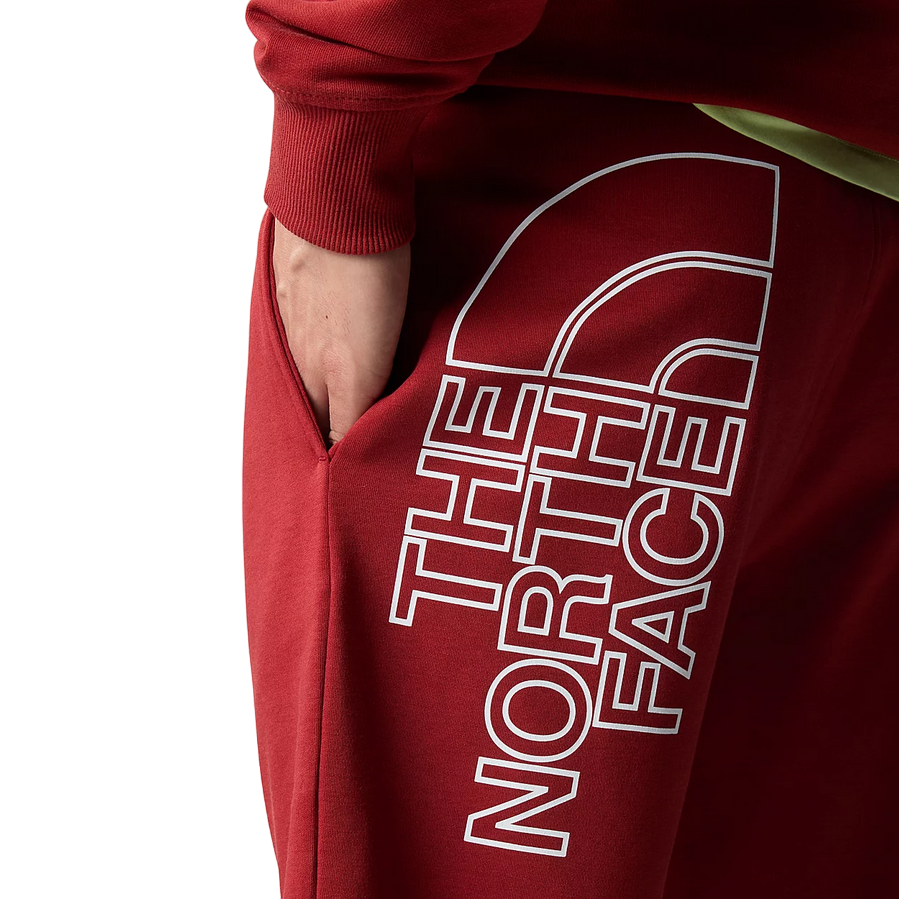 The North Face pantaloncino sportivo da uomo Graphic Light NF0A3S4FPOJ ruggine
