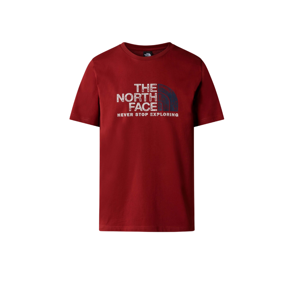 The North Face maglietta manica corta da uomo Rust 2 ruggine