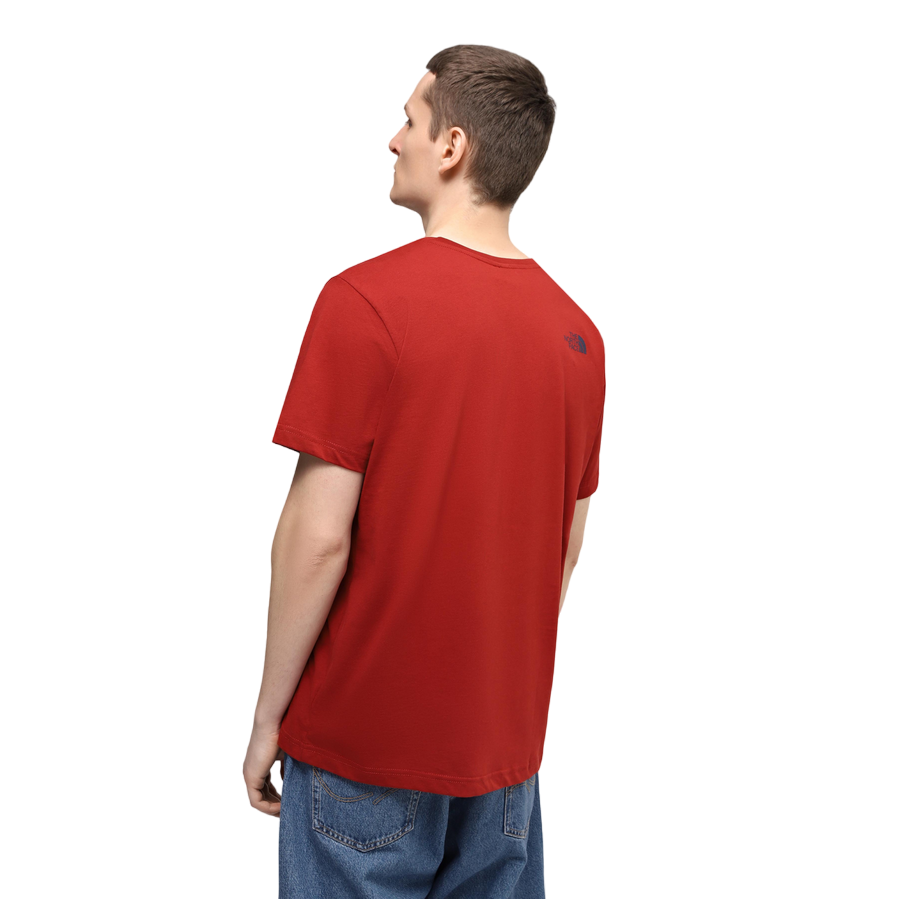 The North Face maglietta manica corta da uomo Rust 2 ruggine