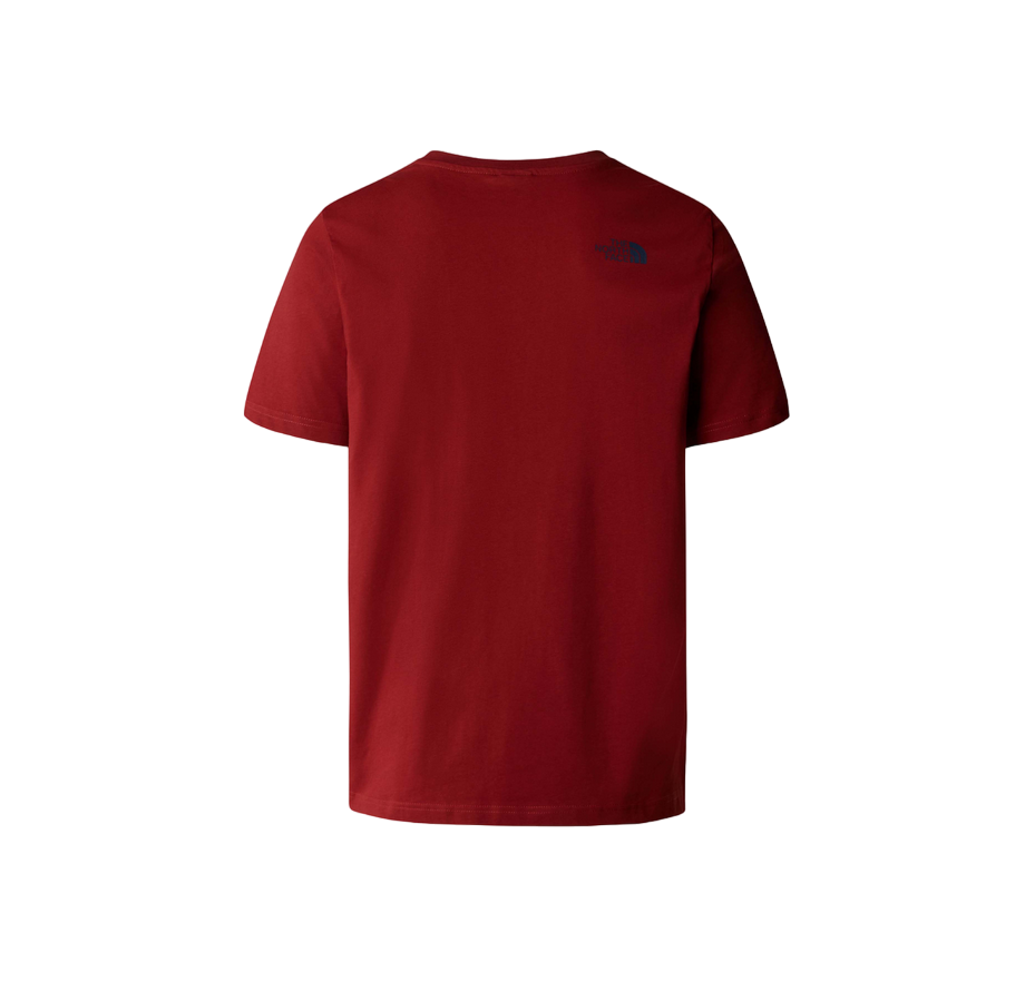 The North Face maglietta manica corta da uomo Rust 2 ruggine