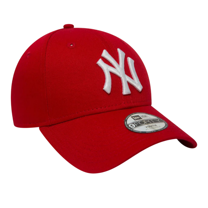 New Era - Cappellino 9FORTY Yankees Essential 10531938 Rosso - FRONTALE